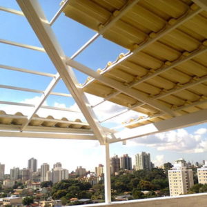 estruturas metálicas para telhados de casas